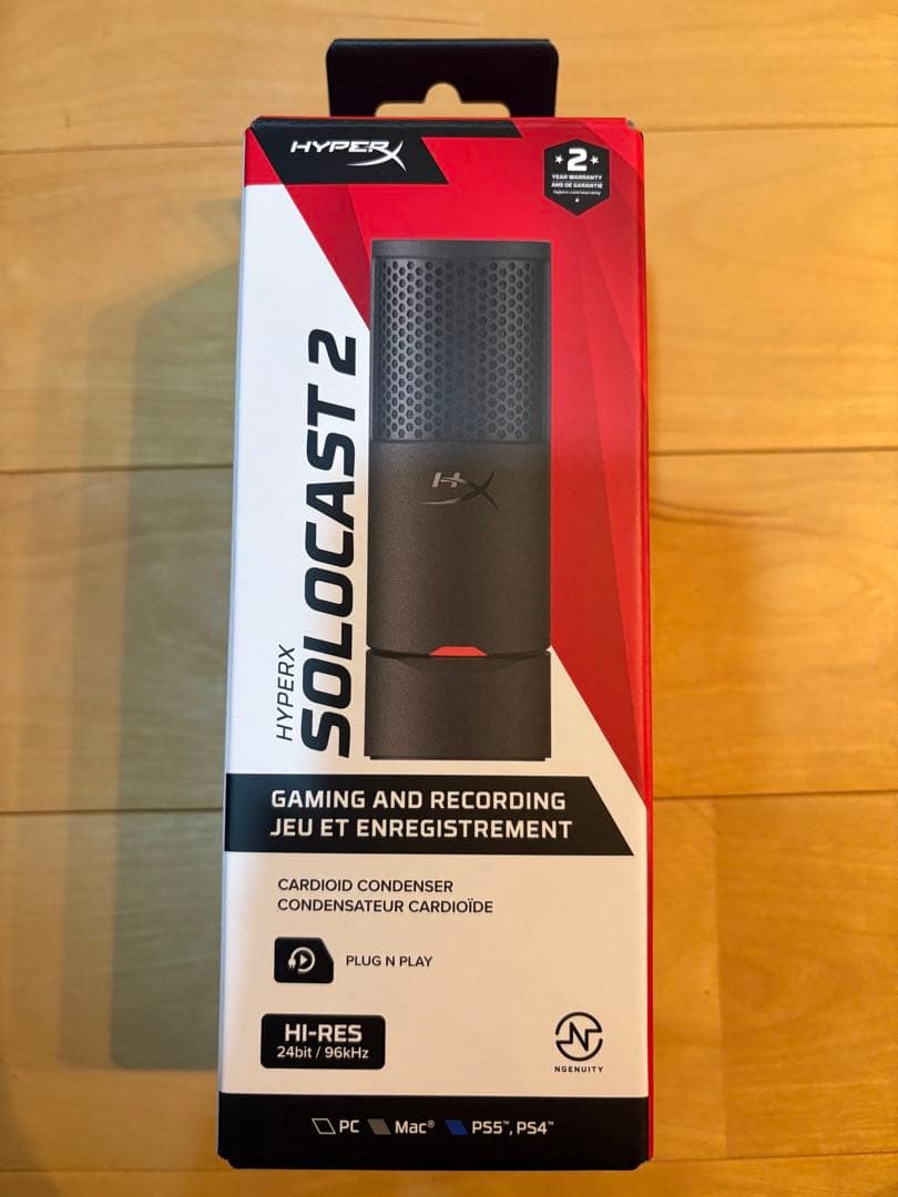 HyperX SOLOCAST 2 コンデンサーマイク