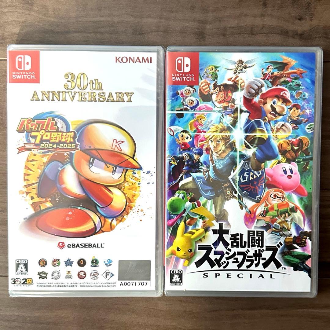 Nintendo Switch　パワフルプロ野球2024　スマブラ
