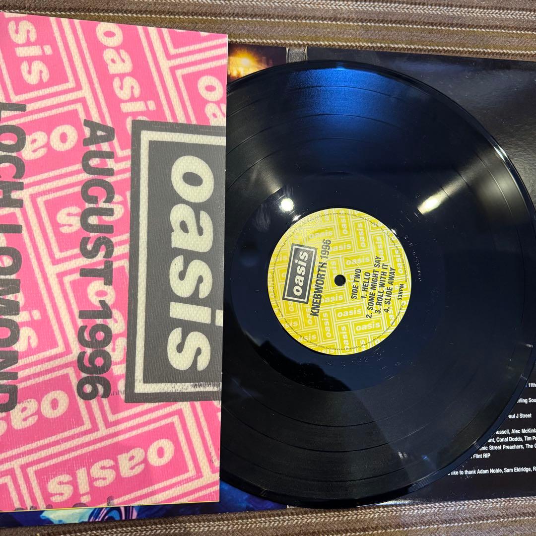 Oasis Knebworth 1996 LPレコード