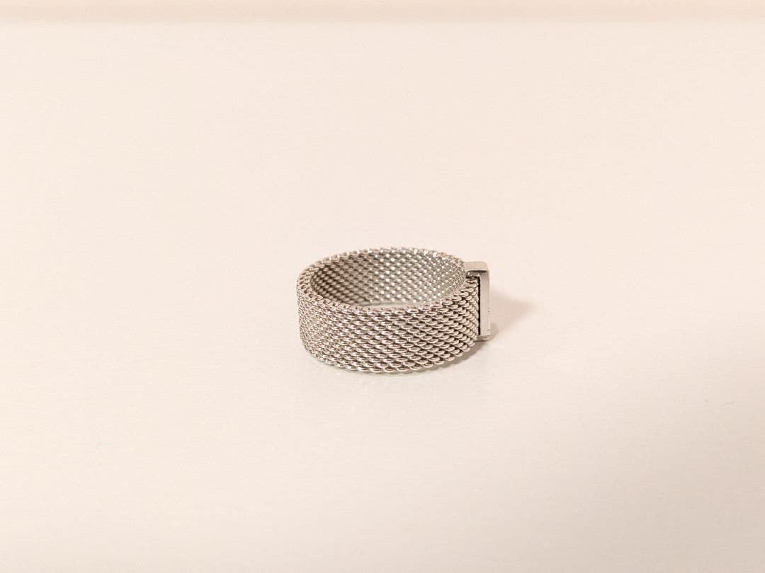 【美品　廃盤】Tiffany & Co. サマセットリング　4Pダイヤ 11号