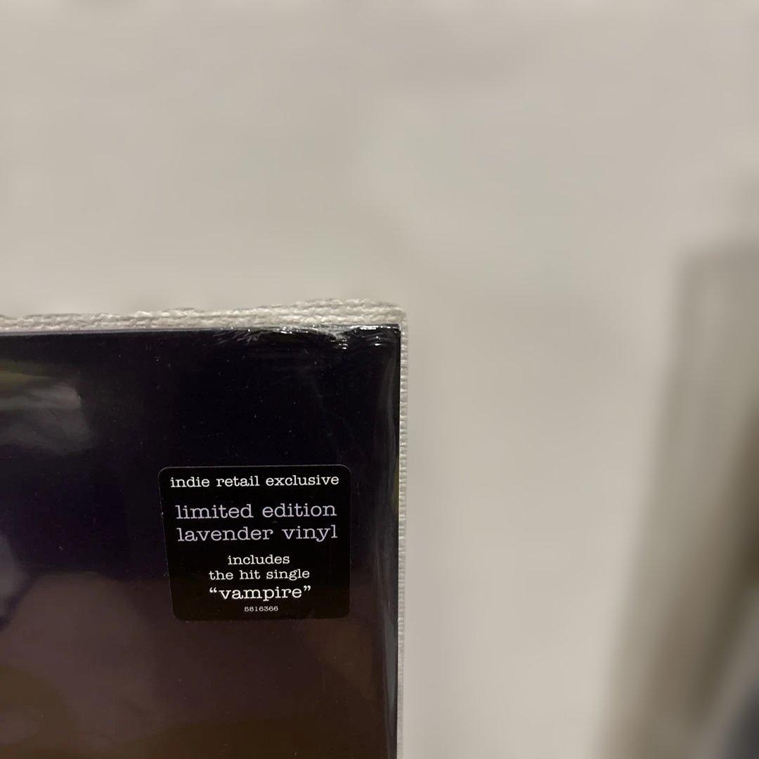 洋楽 OLIVIA RODRIGO GUTS ltd lavender VINYL