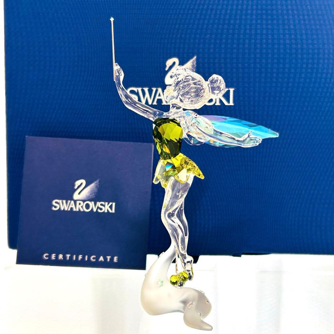 新品✨スワロフスキー ティンカーベル ディズニー クリスタル フィギュア 置物