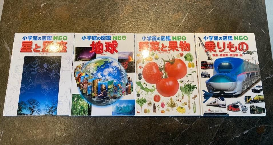 【小学校受験】小学館NEO 知育図鑑と読み聞かせ8冊セット　春休みに最適
