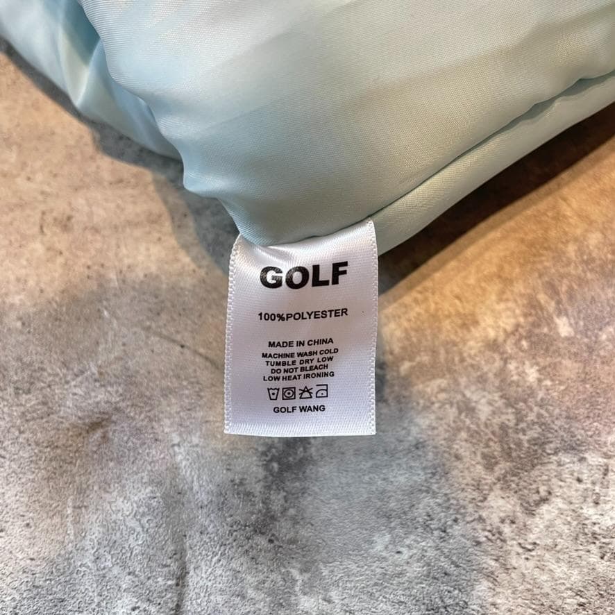 GOLF WANG キルティング ダウンベスト ライトブルー Mサイズ