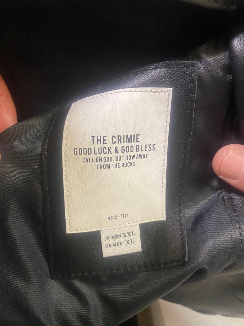 SCHOTT x THE CRIMIE 本革レザージャケット