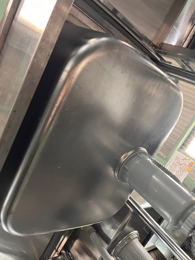 工場整備品☆水切りシンク　幅1200 ステンレス　業務用