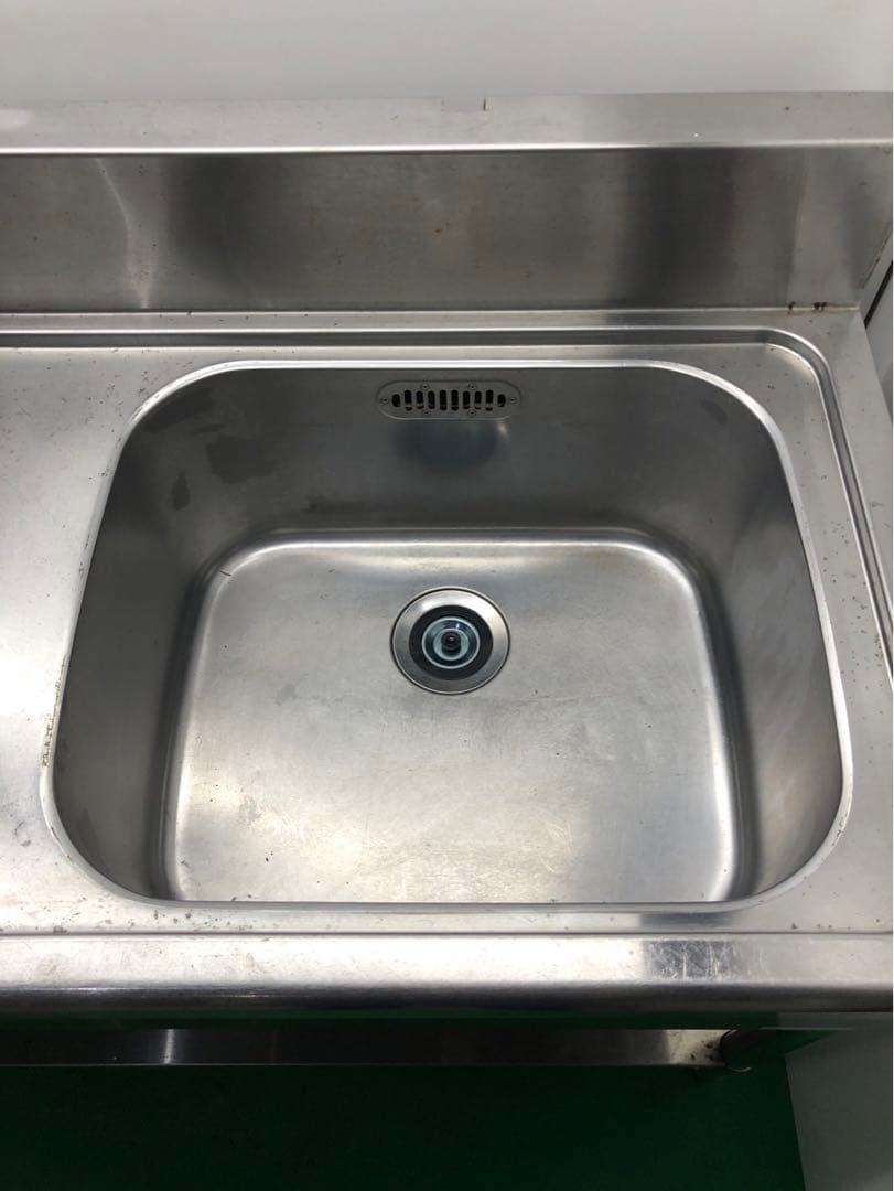工場整備品☆水切りシンク　幅1200 ステンレス　業務用