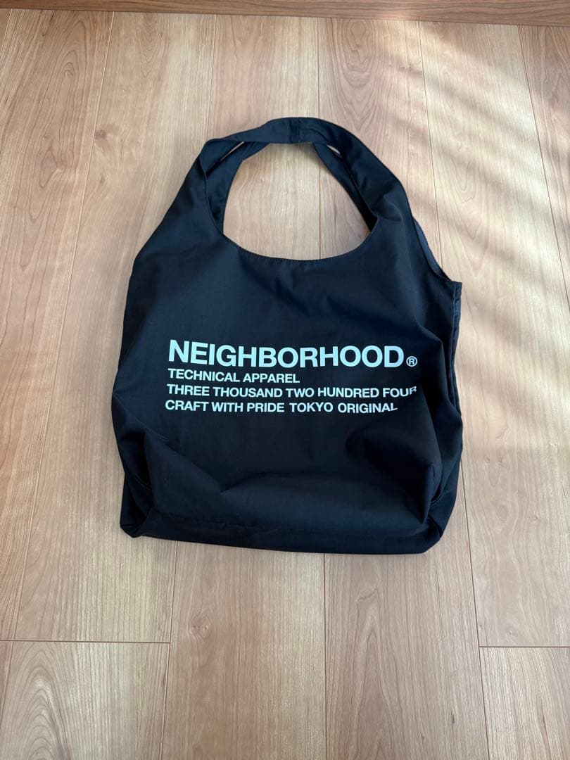 美品NEIGHBORHOOD ブラック トートバッグ