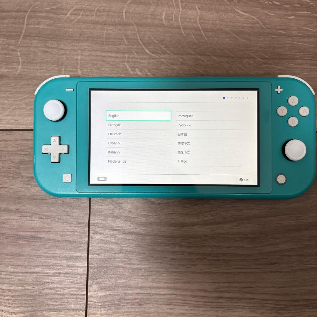 NintendoSwitchLITE ターコイズ