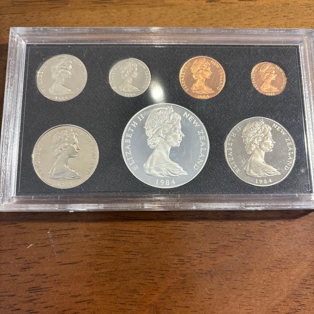 NEWZEALAND proof set 1984プルーフセット
