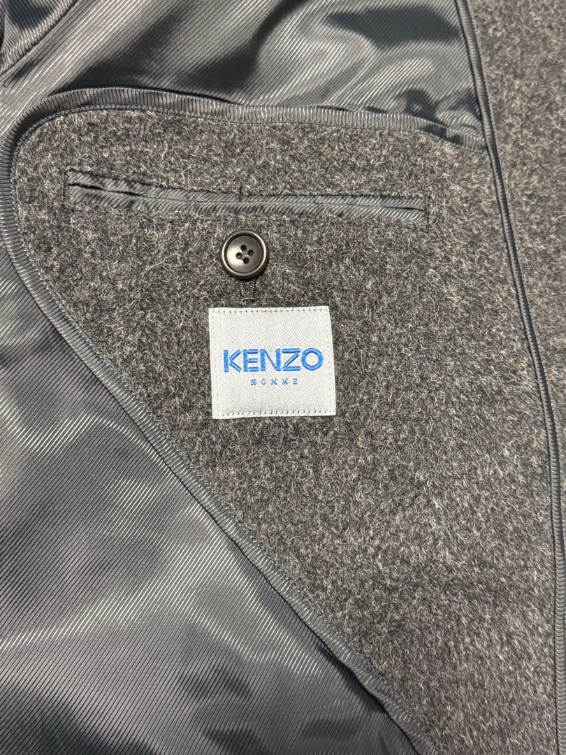 KENZOメンズコート アルパカ