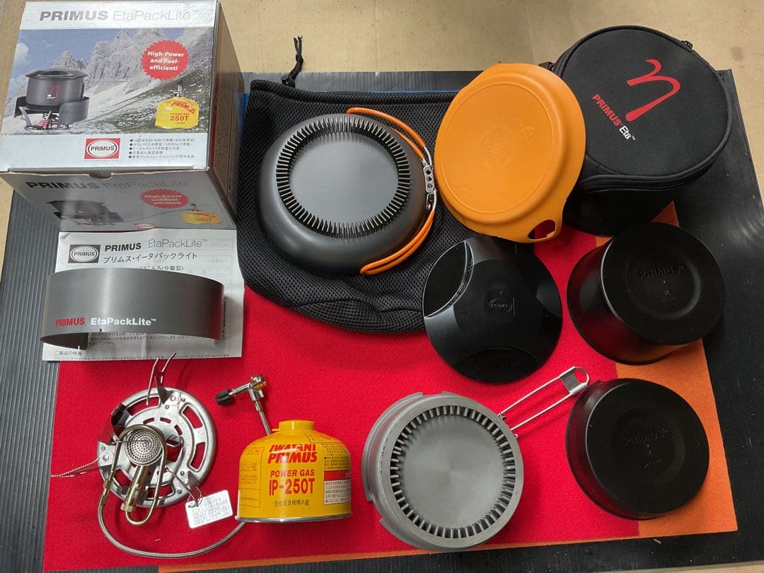 PRIMUS Eta PackLite希少動作良好美品&JETBOILフライパン