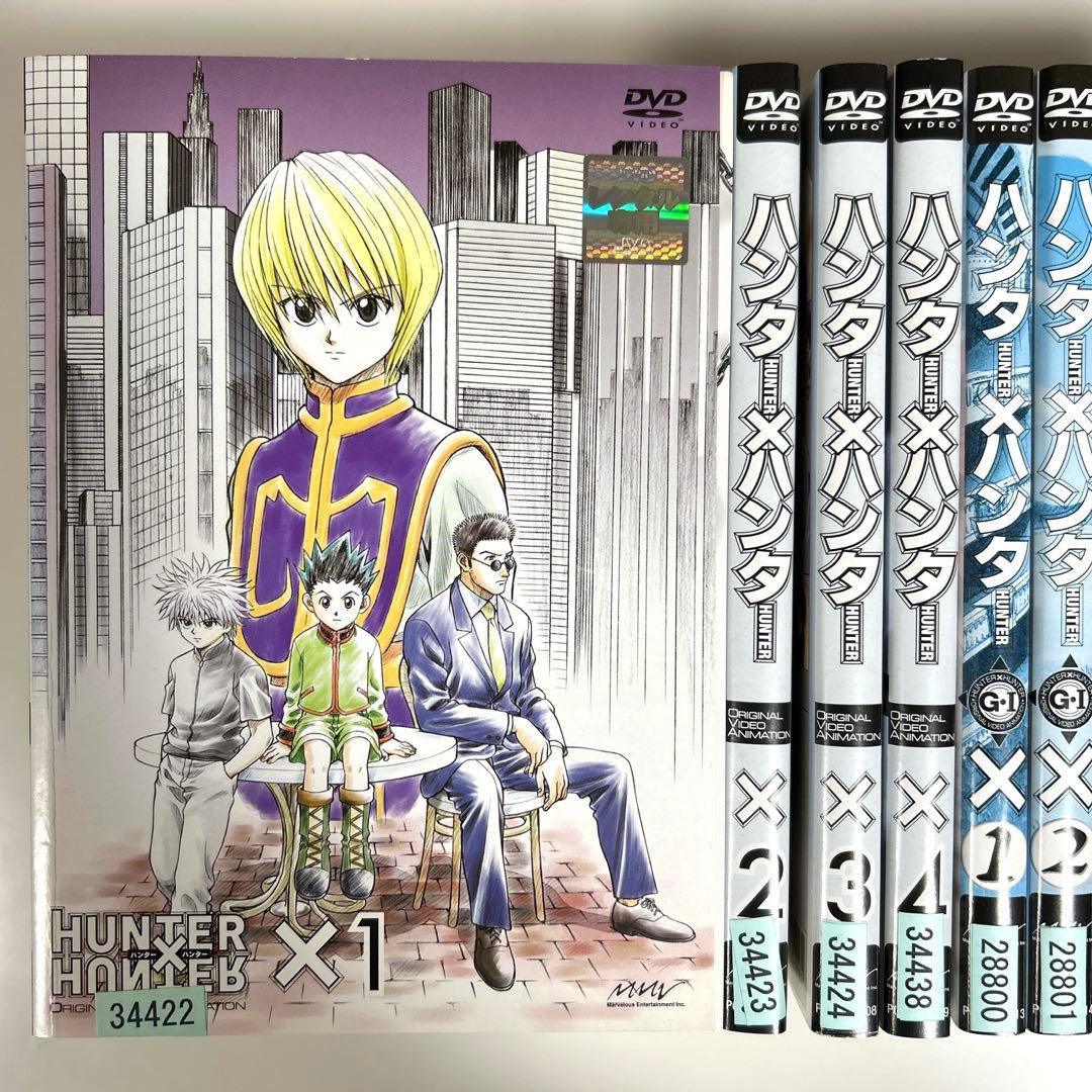 HUNTER×HUNTER 旧シリーズ　DVD 全15巻セット