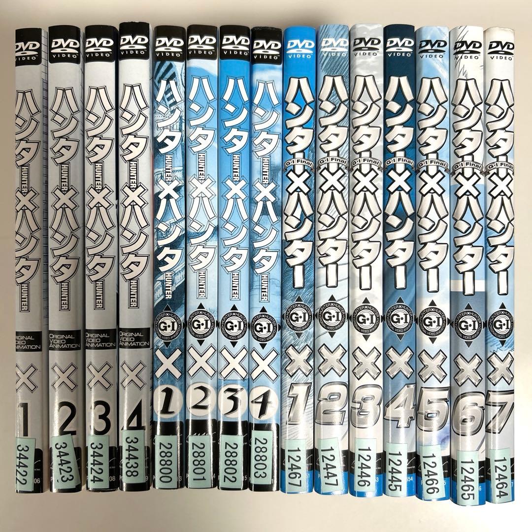 HUNTER×HUNTER 旧シリーズ　DVD 全15巻セット