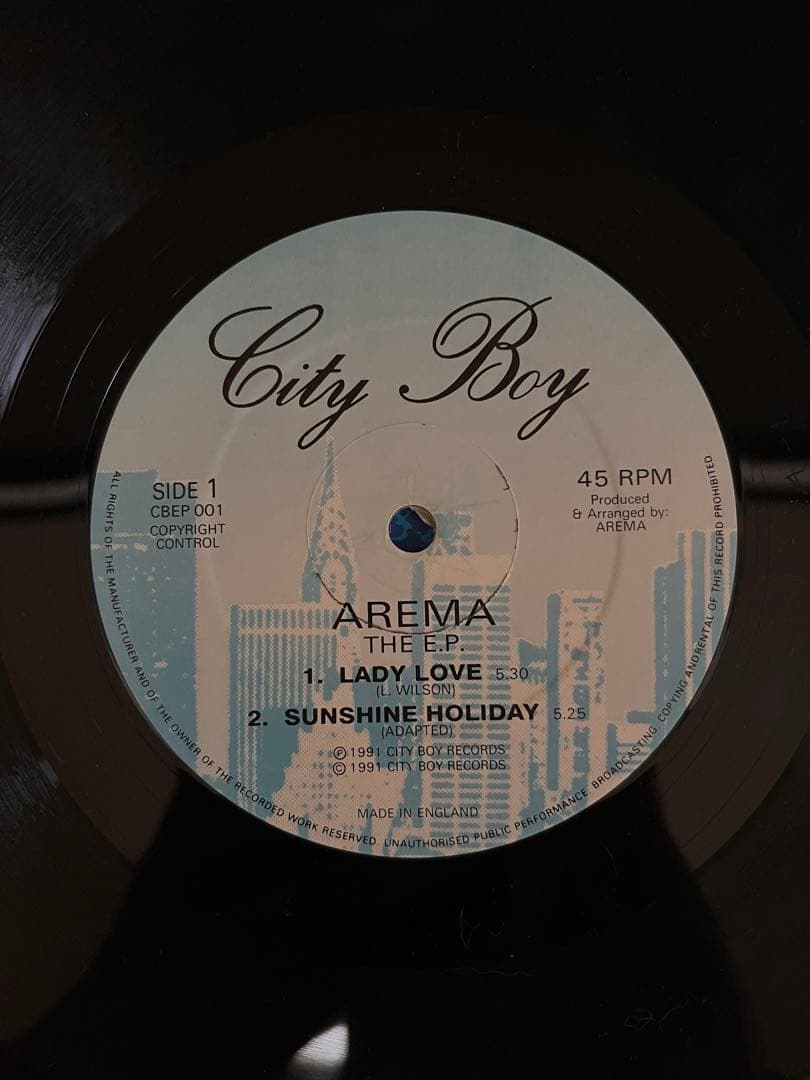AREMA The E.P. 12インチレコード