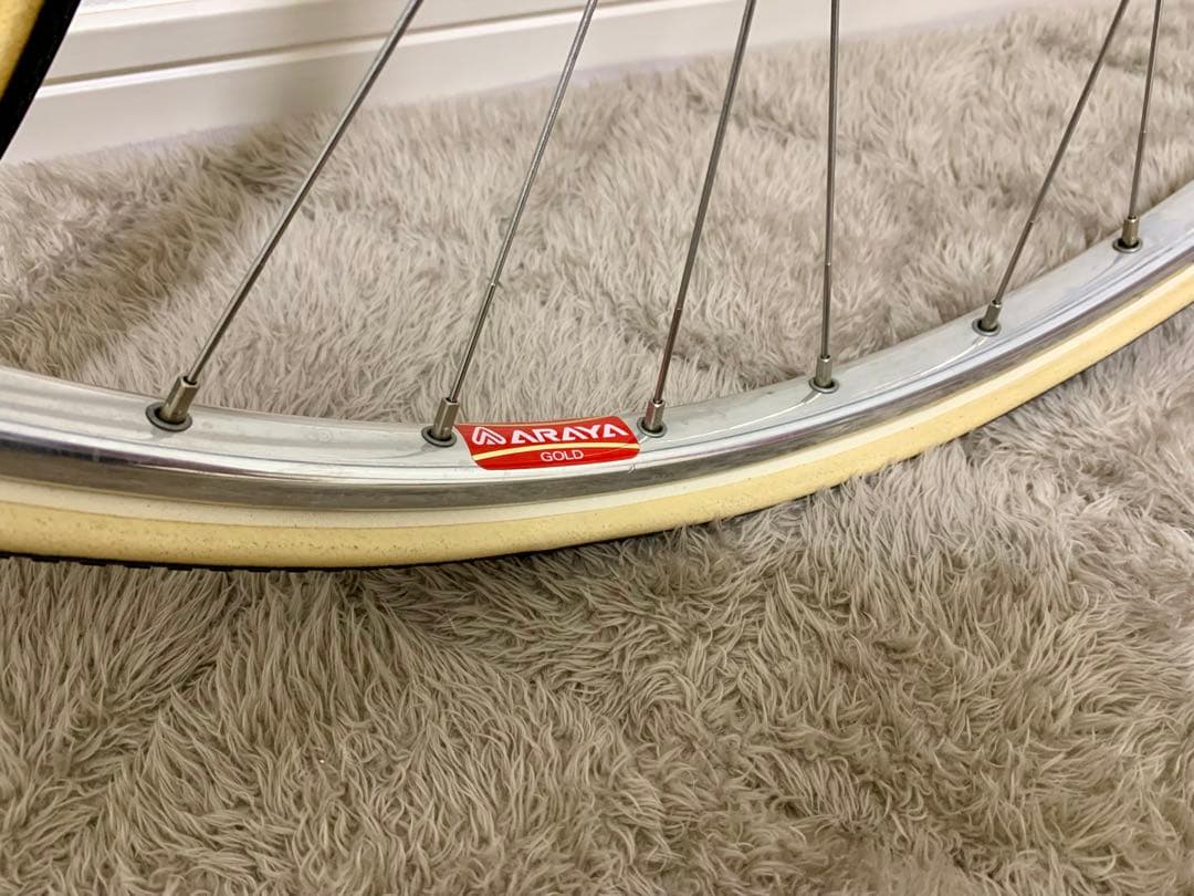 競輪ホイール　DURA-ACE ARAYA GOLD 完組ホイール 前後セット