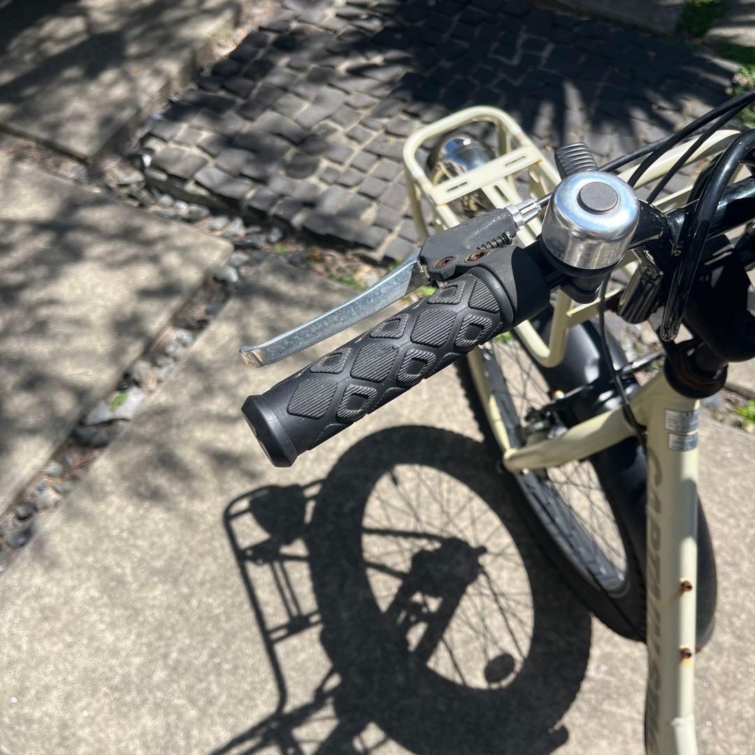 カーキ 折りたたみ自転車 20インチ