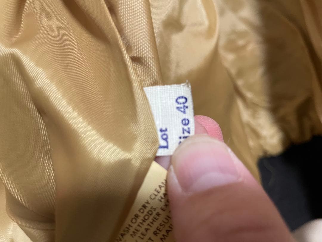 LEATHER CRAFT PROCESS 本革レザージャケット