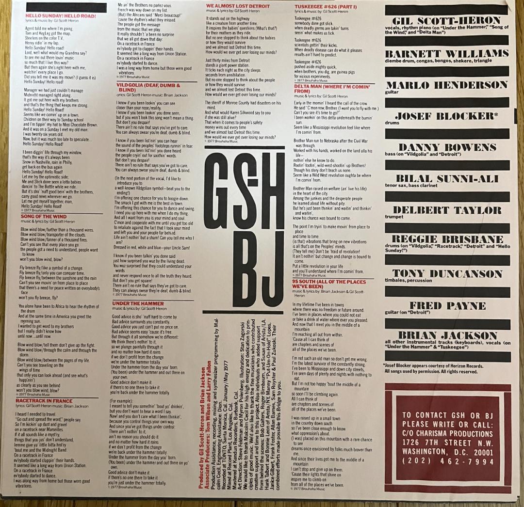 洋楽 Gil Scott-Heron & Brian Jackson - Bridge
