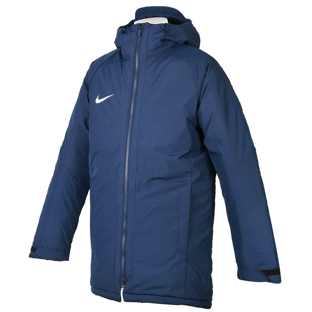 NIKE DRI-FIT ハーフコート 中綿ジャケット M 紺