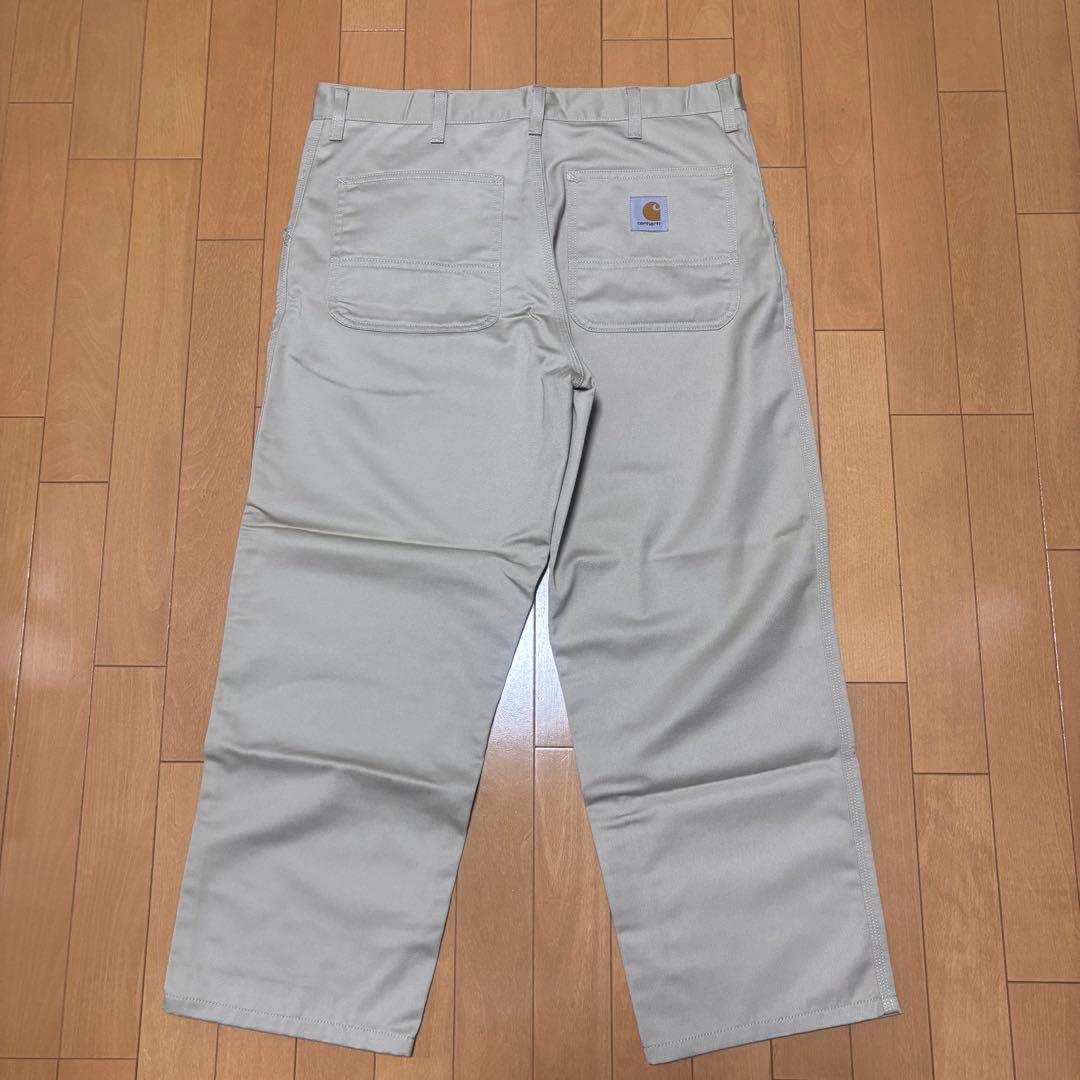 carhartt wip ベージュ simple pant ツイル