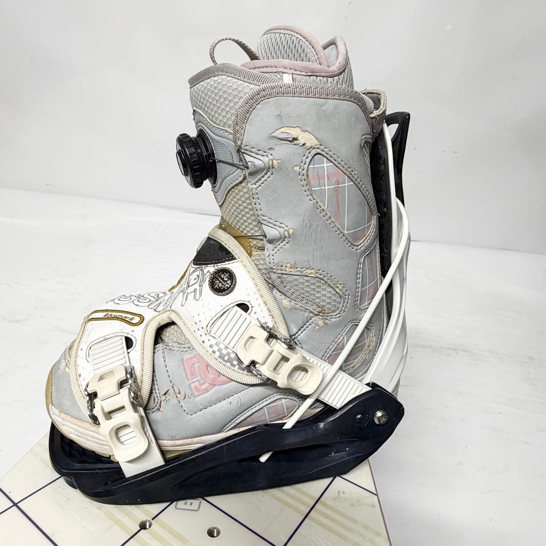 SALOMON DC レディース スノボセット　サロモン　スノーボード ブーツ