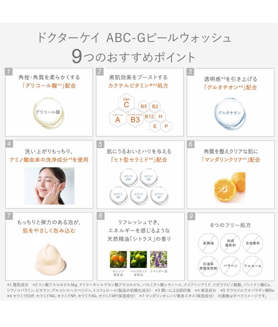 ドクターケイ　ピールウォッシュ+クレンジングジェル