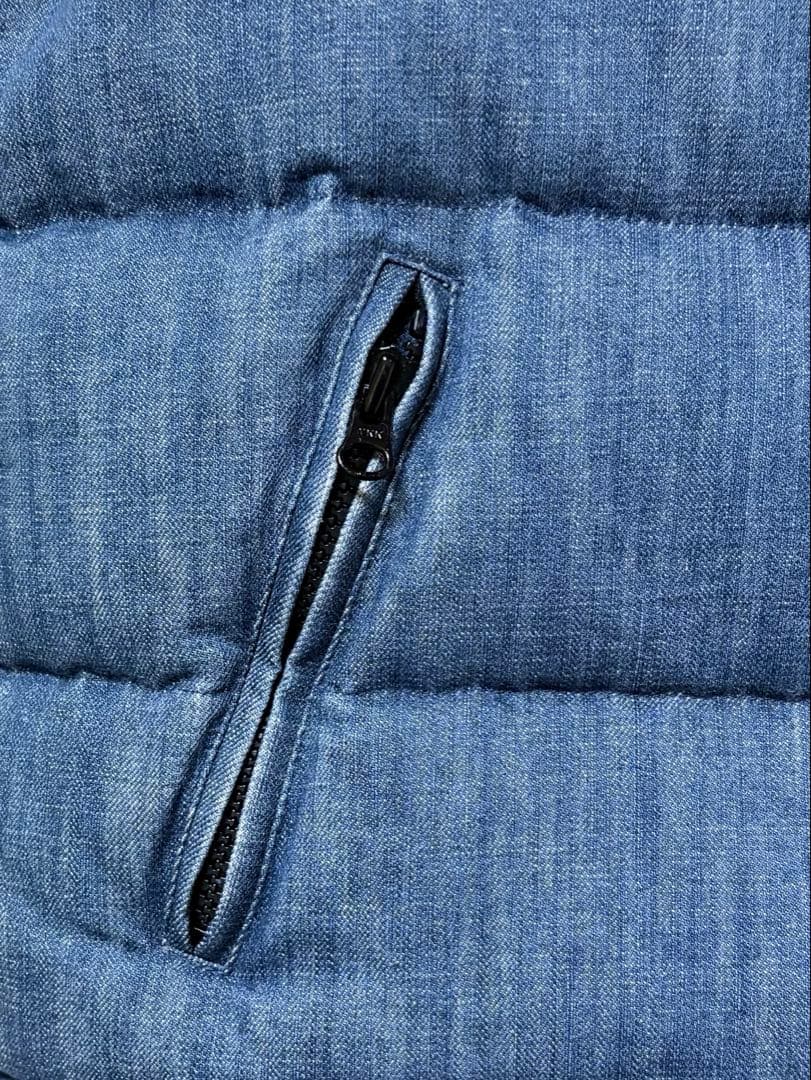 EVISU デニムダウンベスト　38