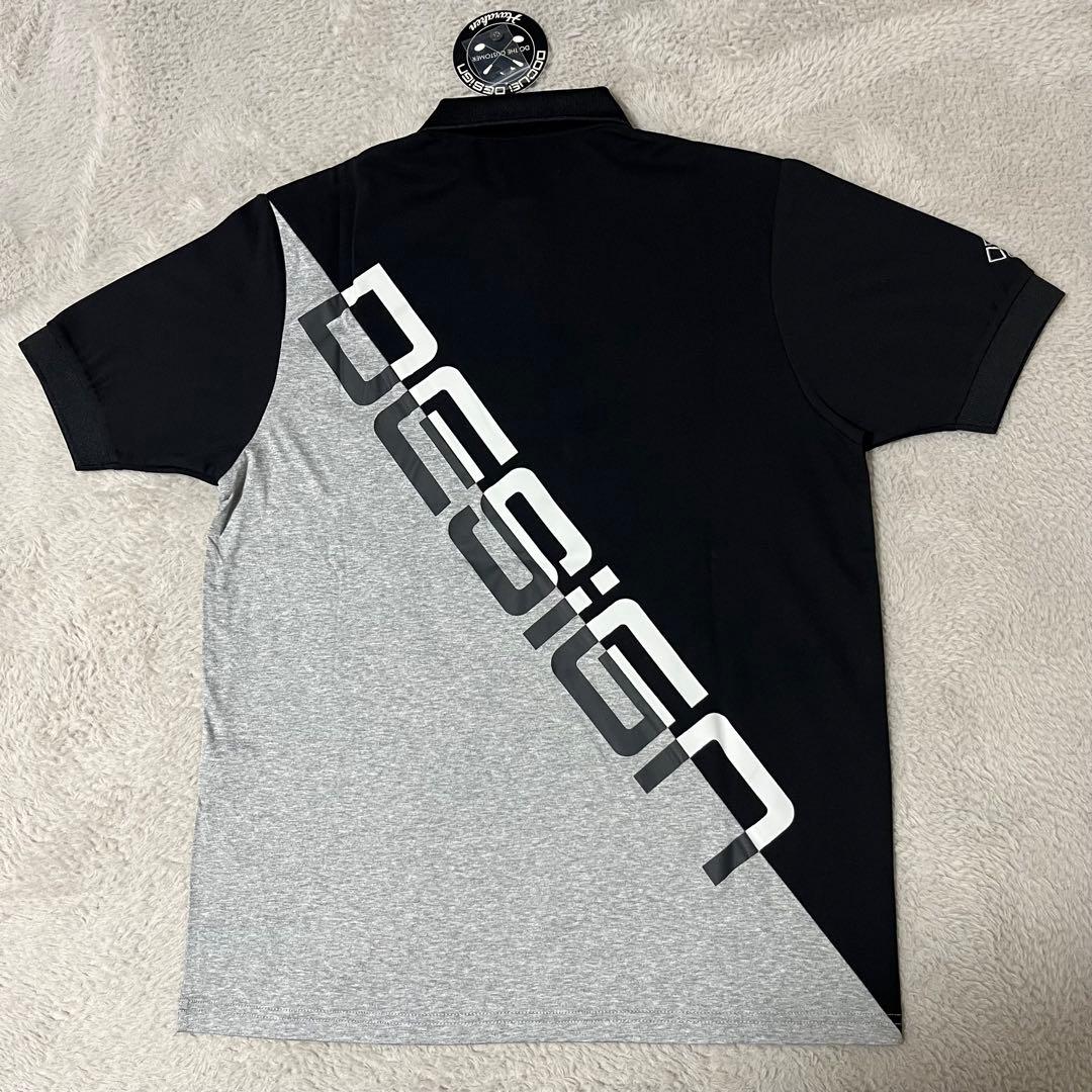 【新品】DOCUS ドゥーカス　GOLFポロシャツ　半袖　ゴルフウェア