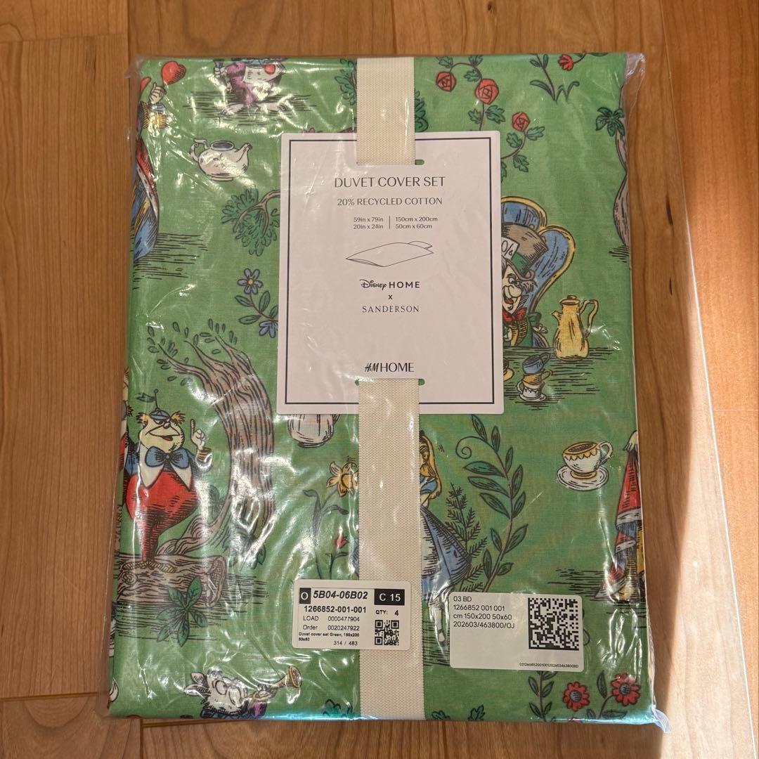 専用Disney×Sanderson  掛け布団 枕 カバーアリス