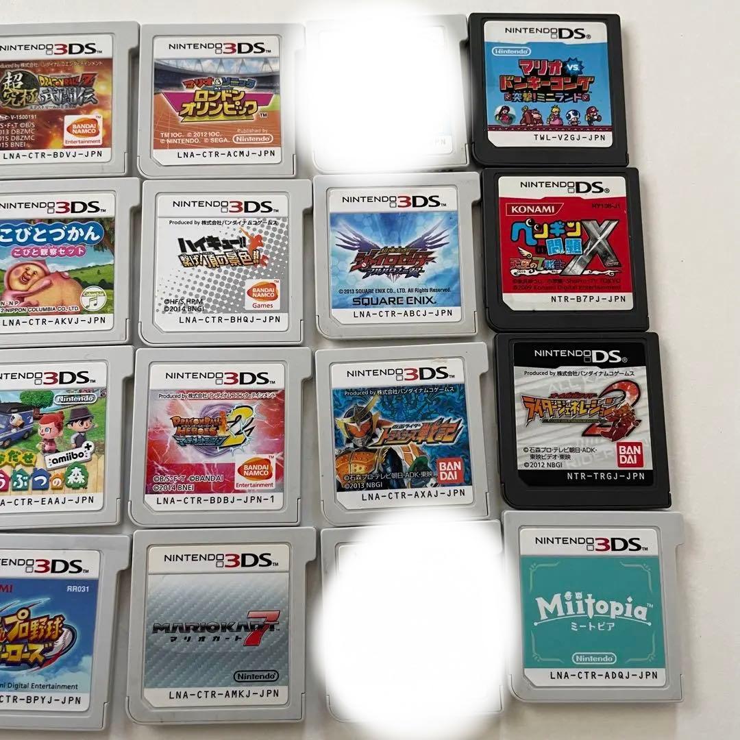 3ds,dsソフト24個まとめ売り