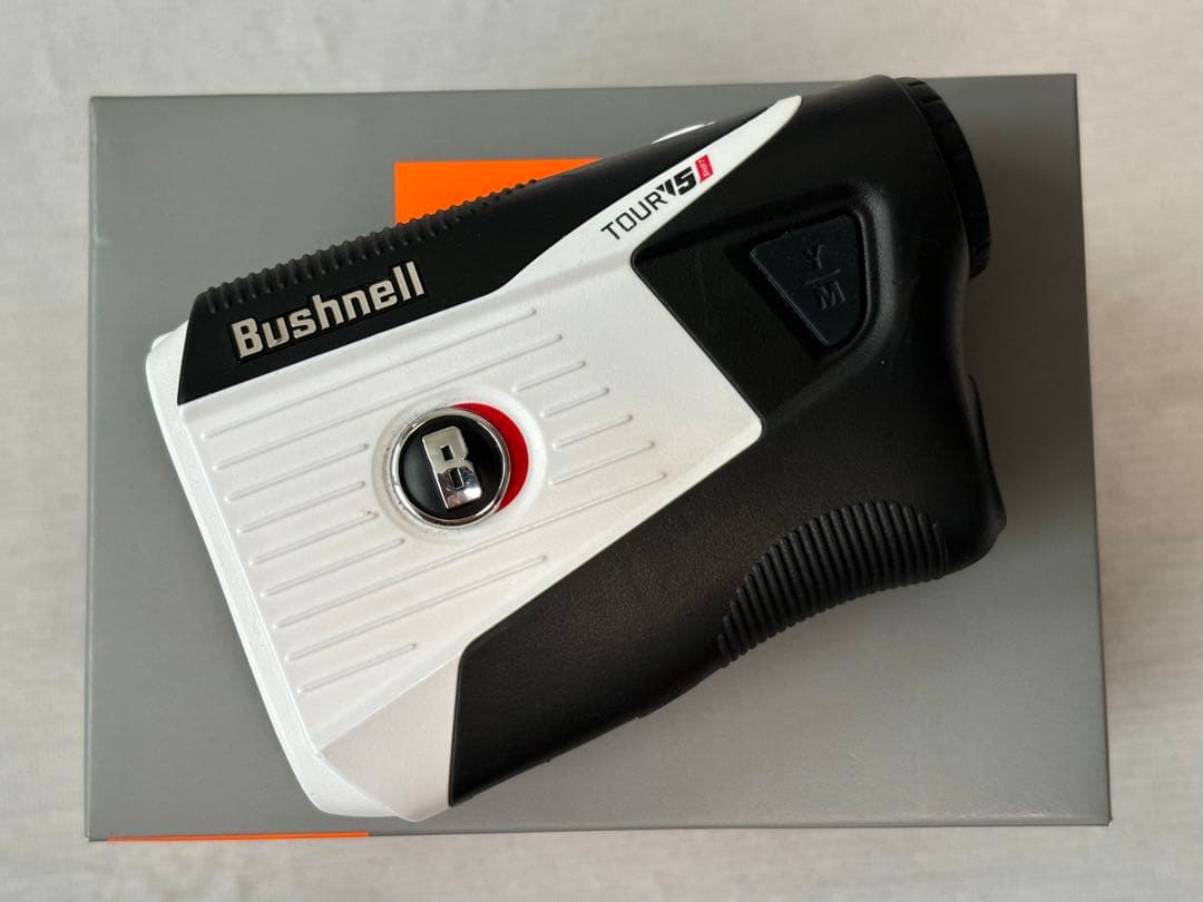 【限定色】ブッシュネルピンシーカーツアーV5シフトスリムジョルト　スノーホワイト