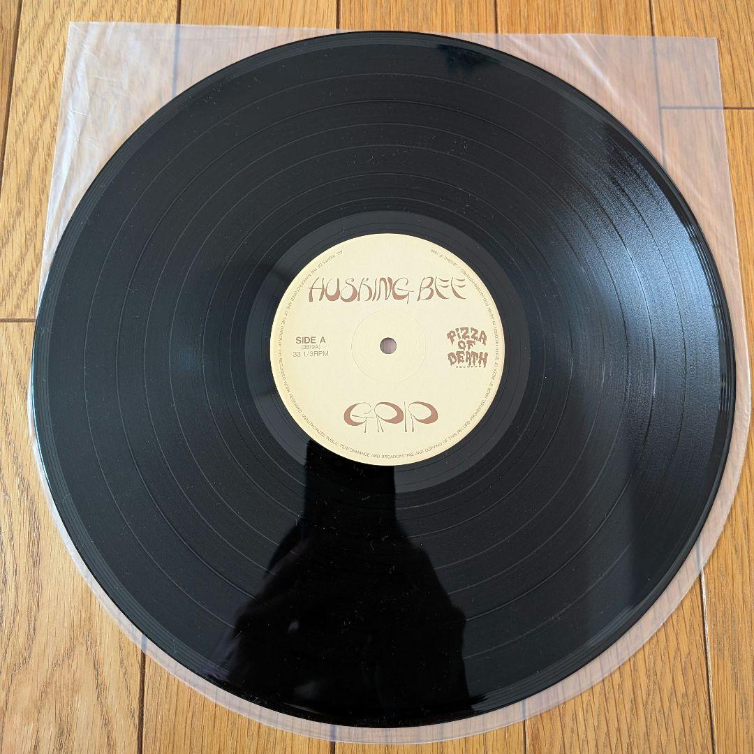 HUSKING BEE / GRIP レコード LP
