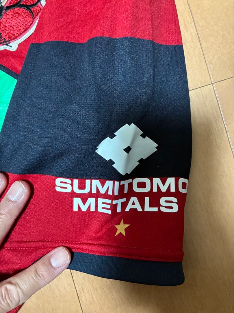 鹿島アントラーズ ユニフォーム　大きめS