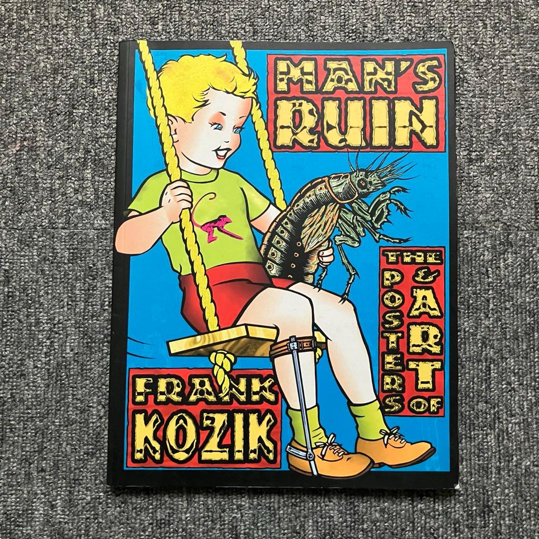 Mans Ruin Posters Art of Frank Koznik 洋書