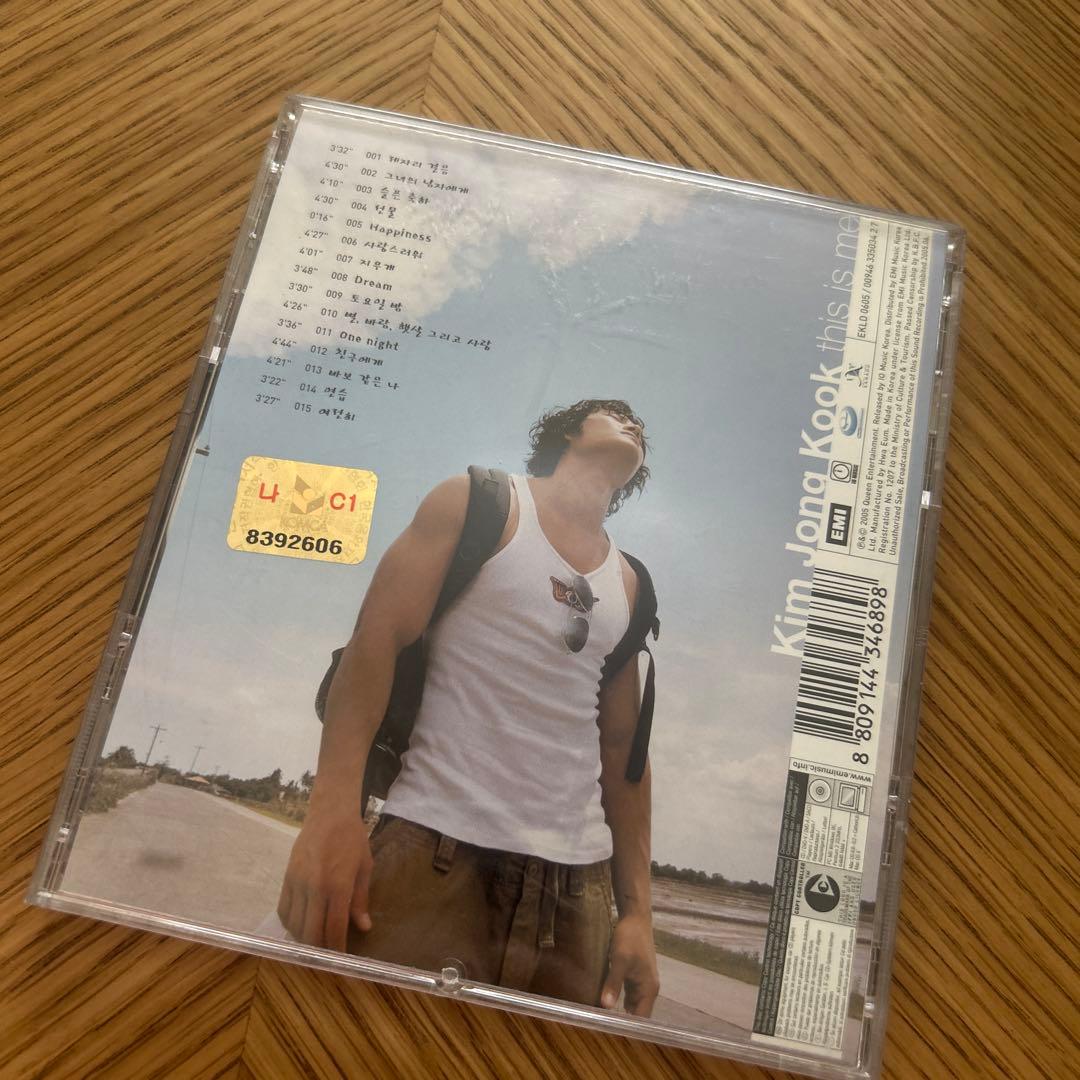K-POP・アジア Kim Jong Kook 3rd Album This is me