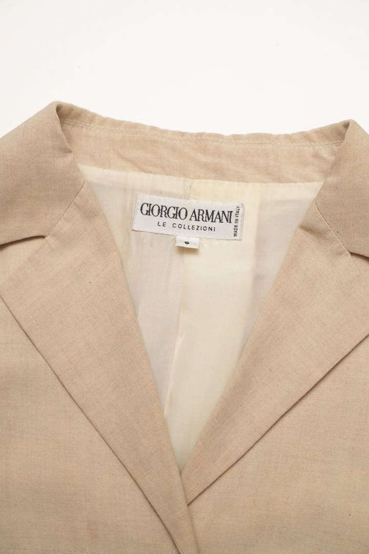 ジャケット・アウター 1990s giorgio armani linen jacket