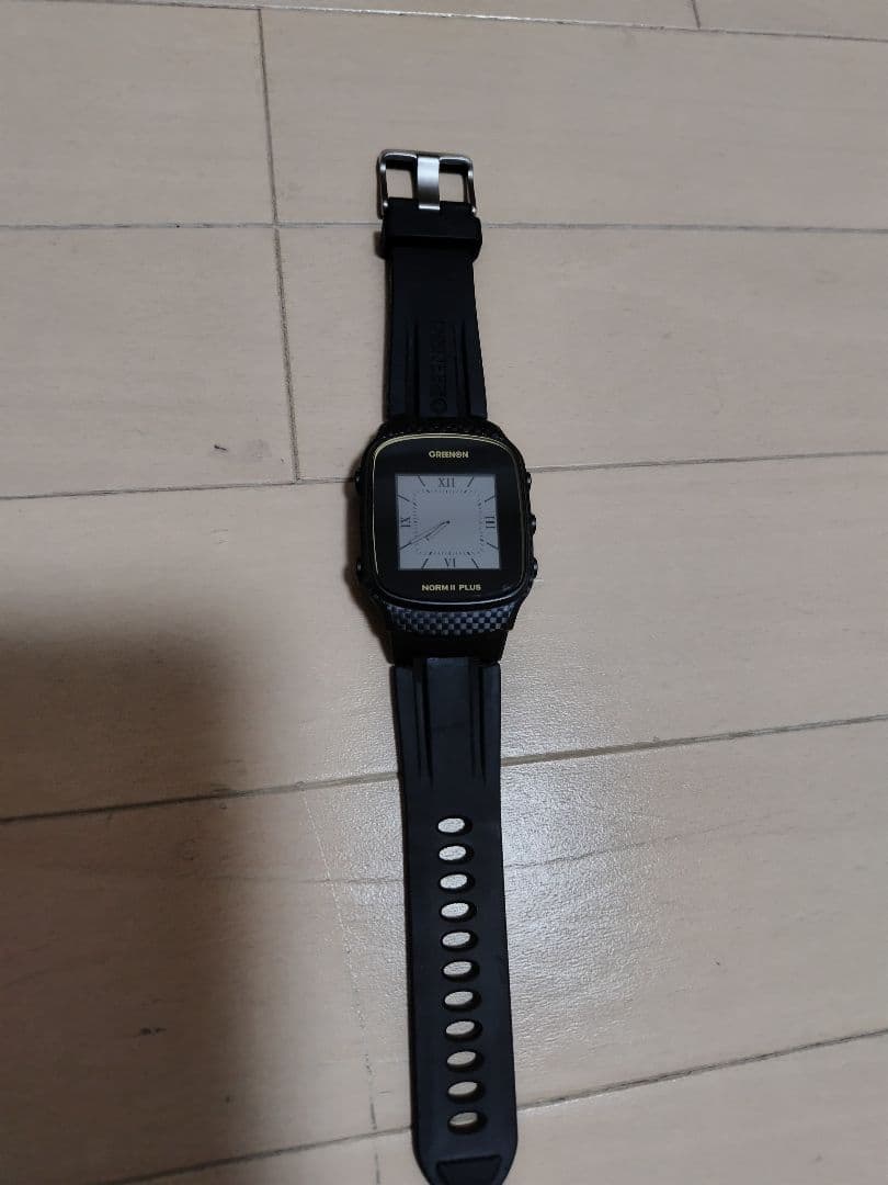 GREENON NORM II PLUS ブラック アナログ時計