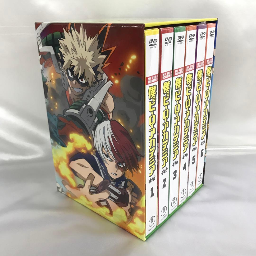 僕のヒーローアカデミア 4th 初回生産限定版 全6巻セット DVD