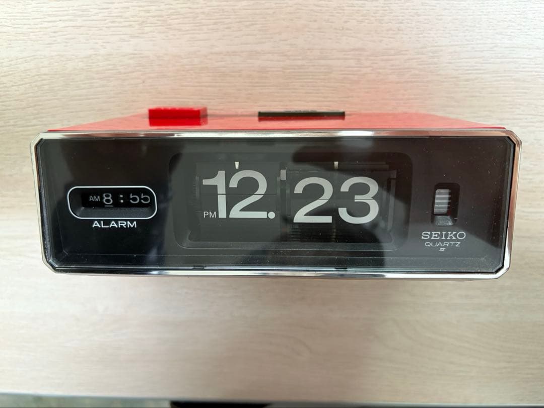 【5/29限定値下げ】パタパタ時計 美品 レトロ時計 中古 セイコー SEIKO