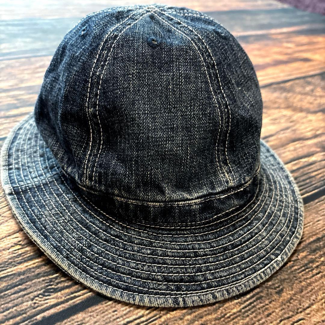 帽子 HIGHER / SELVEDGE DENIM HAT USED