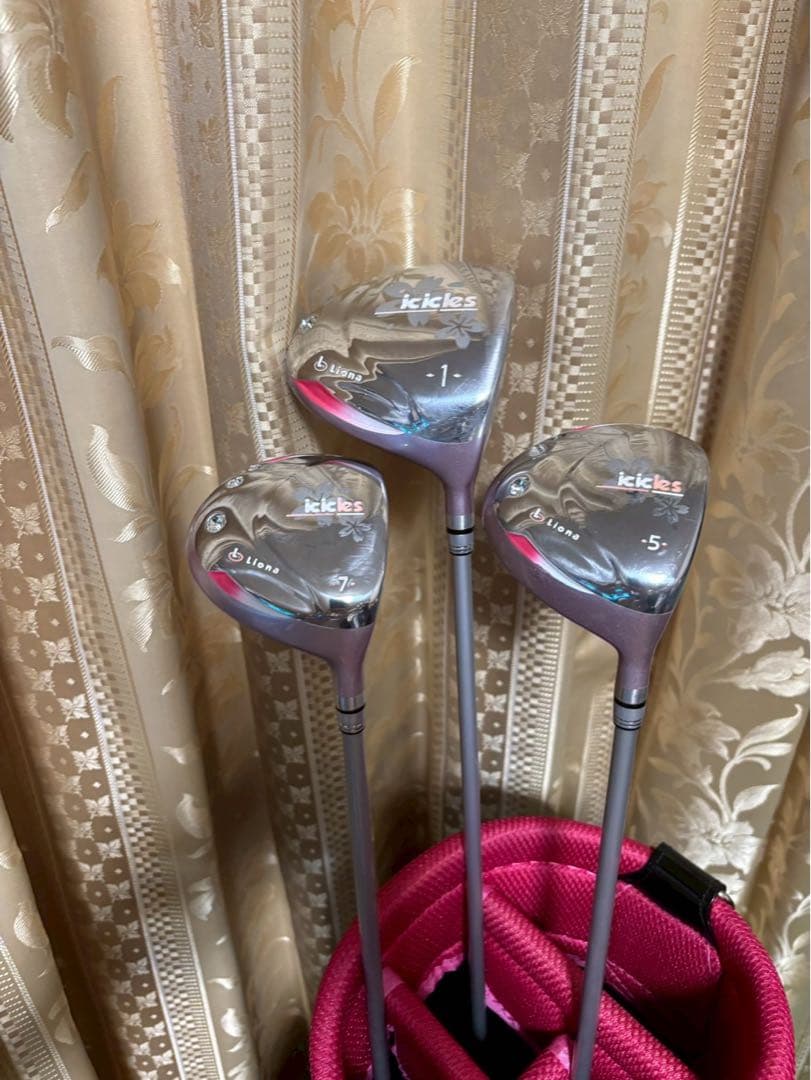 美品！レディース ICICLES L ゴルフセット VIVA HERT