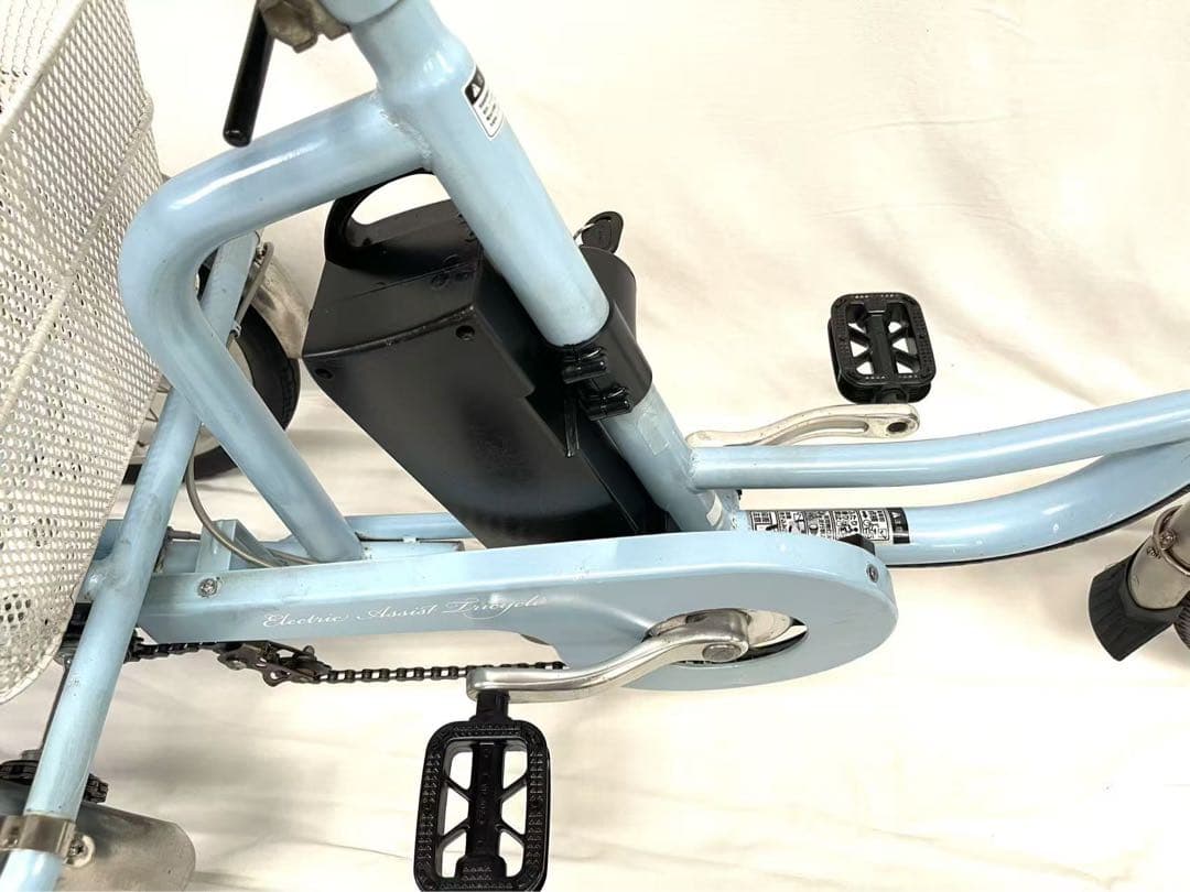 【即乘】送料無料 電動アシスト三輪自転車8.5Ah 20-16インチ動作確認済