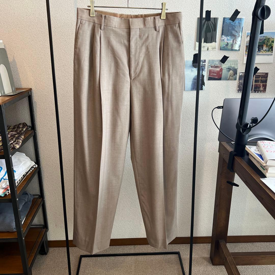 AURALEE オーラリー トロピカル ウール スラックス