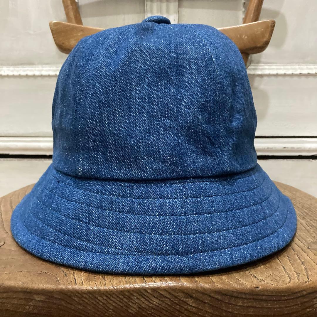 Needles ニードルズ デニム バミューダハット インディゴ パピヨン刺繍
