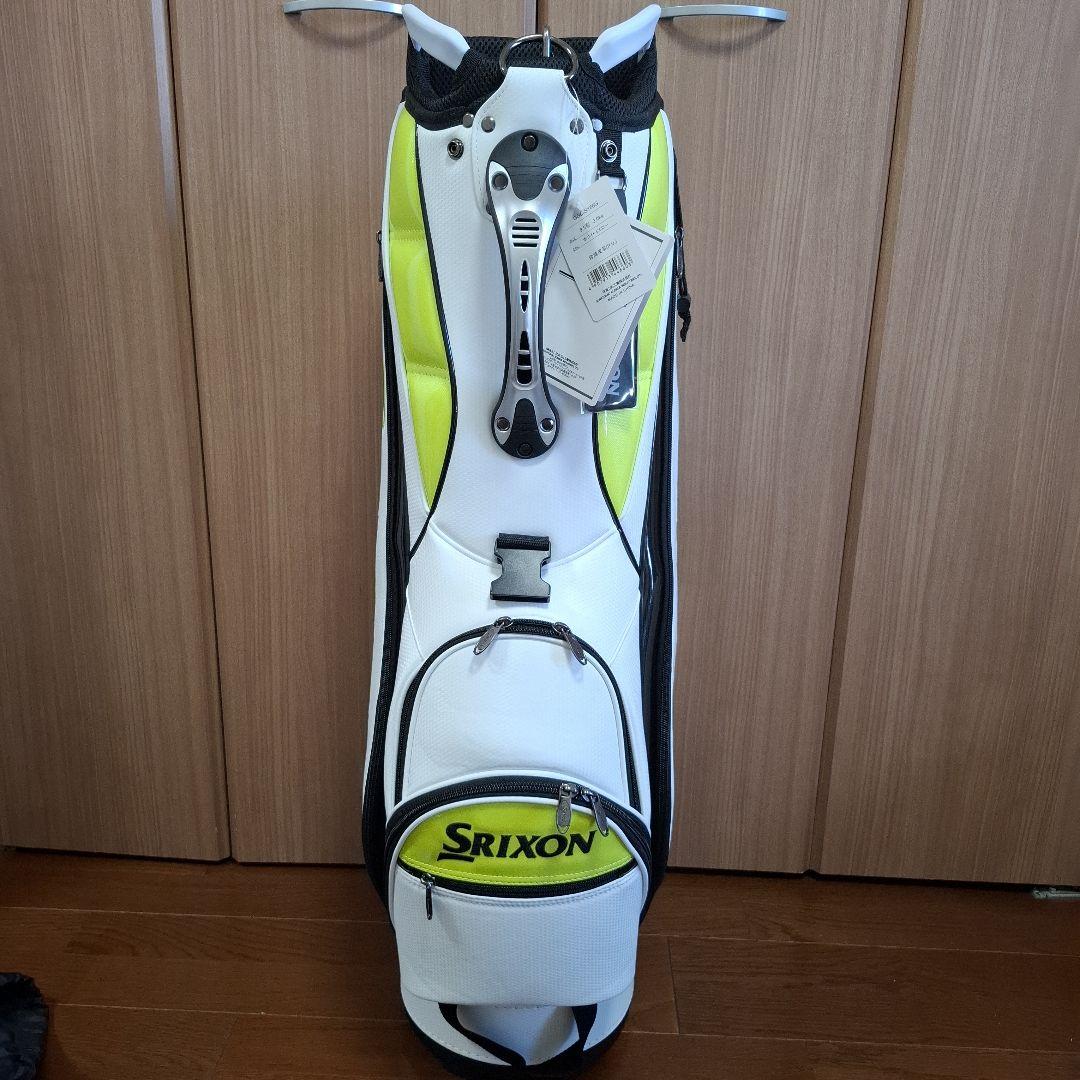 Srixon キャディバッグ ホワイト/イエロー