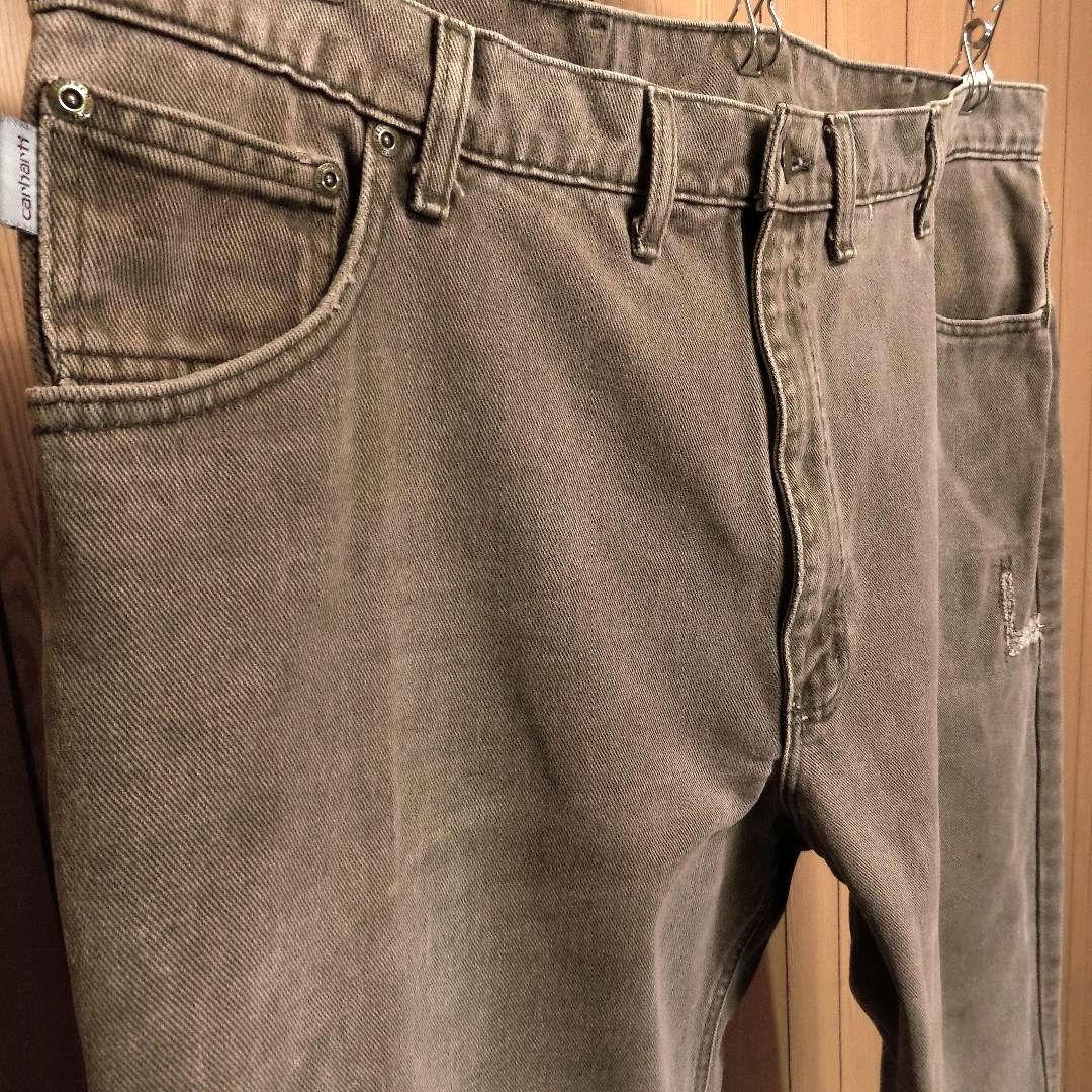 カーハート ダック パンツ グランジ ビンテージ 90s W44L30 US古着