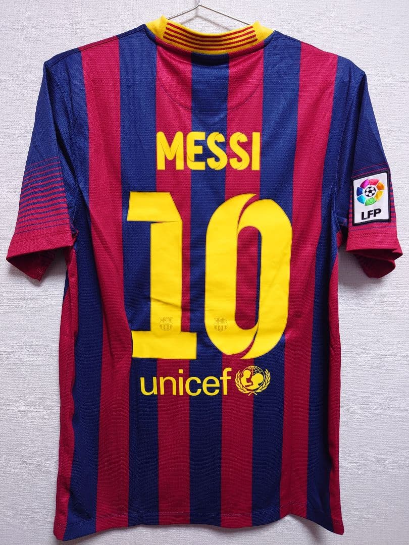 NIKE　2013〜14 FCバルセロナ　メッシ　日本Мサイズ相当