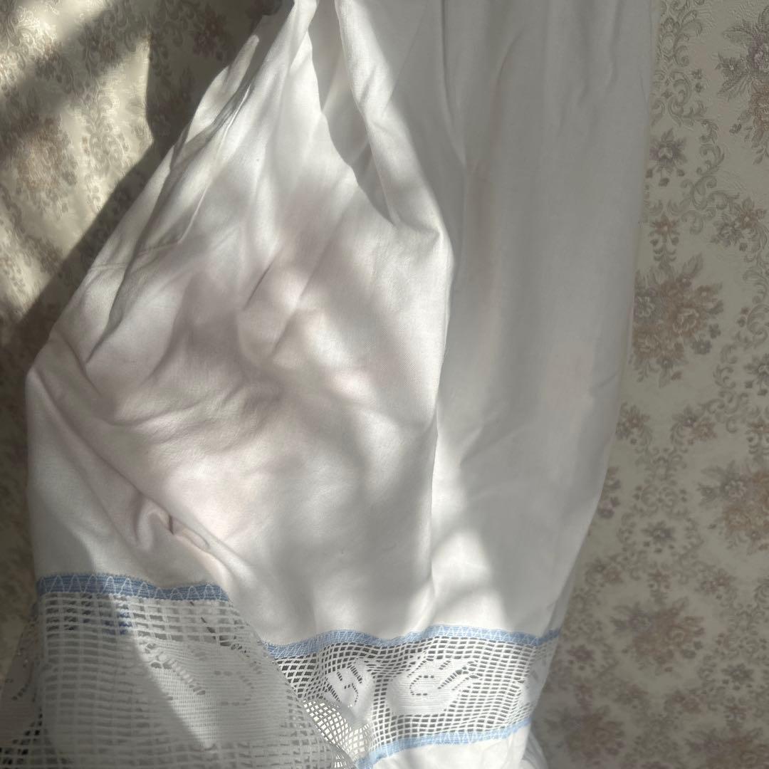ヴィンテージエプロン白鳥 出品取り消すか悩んでます（ ; ; ）