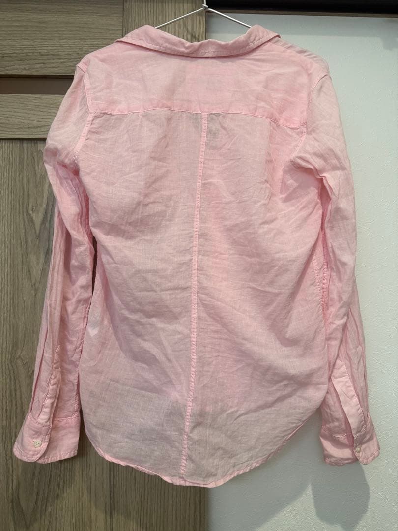 【¥6,000均一】frank&Eileen ピンク　シャツ　コットン100％